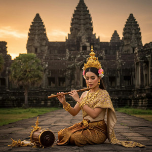 Kakada Music - Khmer flute sound (Relaxing music for sleeping)