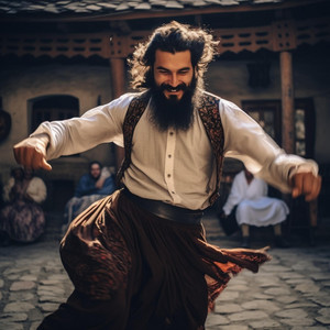 Kavkaz Dance - Georgian Tamara Song  Traditional Dance Music