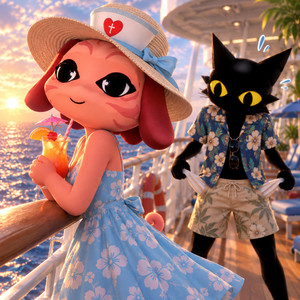 Nurse & Secret Agent Cruise Trip by Croco Beat