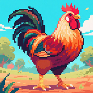 Strong Chicken Strut by Hwanan Gae