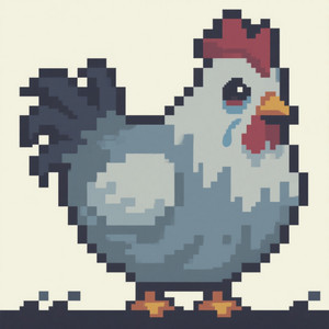 Sad Funky Chicken by Hwanan Gae