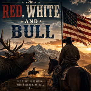 Red, White and Bull by Jed Larson