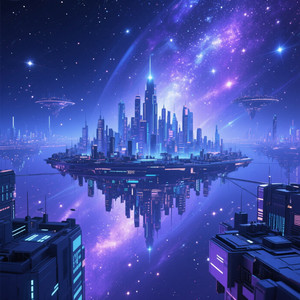 The City That Floats Above the Stars by THERESIA LAURA SIREGAR