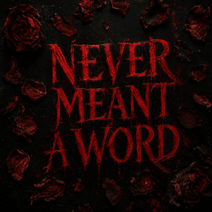 NEVER MEANT A WORD by Charlez, Chyde