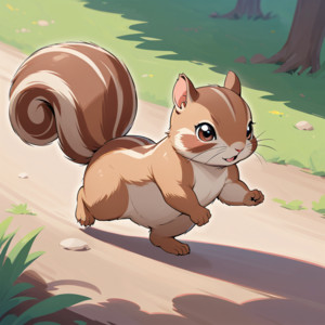 sakurarara - Squirrel Walking