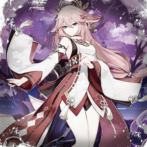 Moonlit Schemes (Yae Miko: Genshin Impact)