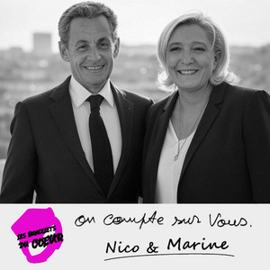Le grand Meaulnes - La chanson des bracelets par Marine Le Pen & Nicolas Sarkozy (parodie Les restos du cœur)