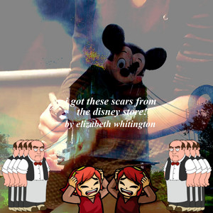 i got these scars from the disney store!