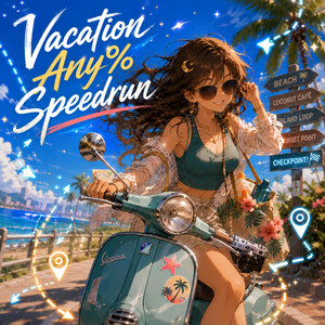 Vacation Any% Speedrun cover artwork