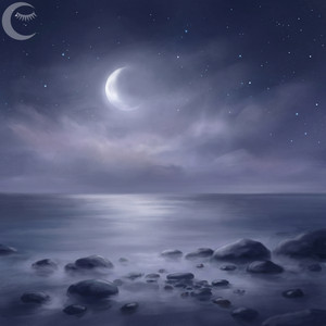 Crescent Over Stillwater by Lunar Whispers