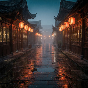 Crimson Lantern by Jade Spirit
