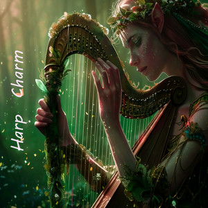 Harp Charm by Gimil Visanz