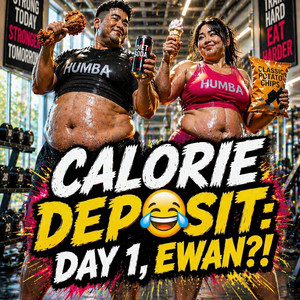 Calorie Deposit: Day 1, Ewan?! by DJ ML-Zero