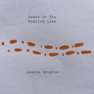 Swans On The Boating Lake by Leanne Douglas