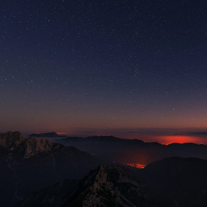 Nights sky by Astral
