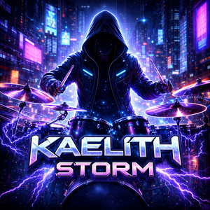 Neon Bass Storm by Kaelith Storm