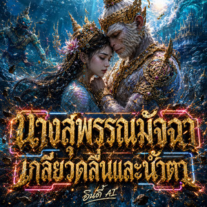 นางสุพรรณมัจฉา-เกลียวคลื่นและน้ำตา by อินดี้ AI