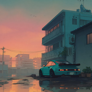 Pink Hour Silence by L'indécis