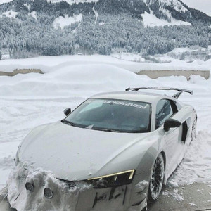 Audis In The Snow by DYLAN’S MUSIC