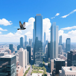 City bird by Salama unch