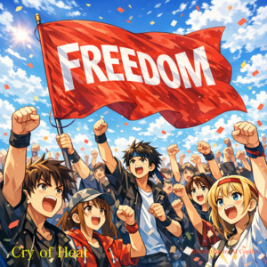 FREEDOM (feat. 夢ノ結唱 ROSE) by Cry of Heart, 夢ノ結唱 ROSE