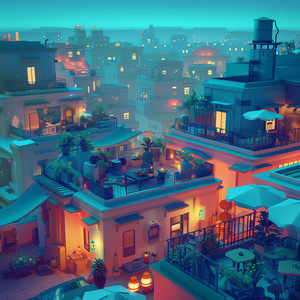 Connected Terraces by Luma Collective