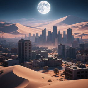 Arabian Sunset Drive by Arda Wilson