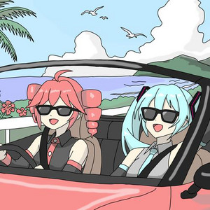 Summer Step by KEI, Hatsune Miku, 重音テト
