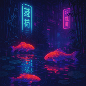Koi Fish by synthwave man