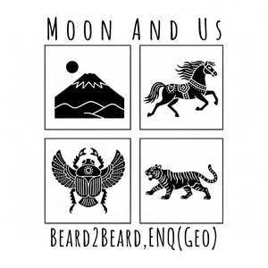 Moon and Us by Beard2Beard, ENQ(geo)