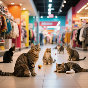 Najera Lalesa Sade Sophia - 猫とデパート