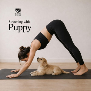 Stretching with Puppy