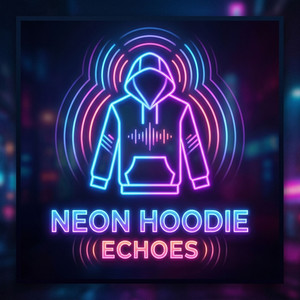 Neon Hoodie Echoes by Gesha Anggita Pratama