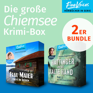Die große Chiemsee Krimi-Box [Frau Maier fischt im trüben: Chiemgau-Krimi + Hattinger und die kalte Hand: Chiemsee-Krimi (ungekürzt)]