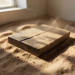Sunlight on Wood by Aura Ocre
