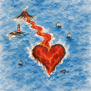 CORAZÓN DE LAVA by Nacho LPZ