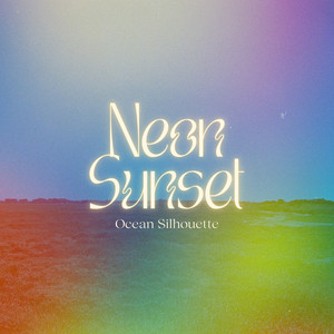 Neon Sunset by Ocean Silhouette