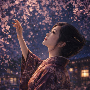 散りゆく桜 by MAMA