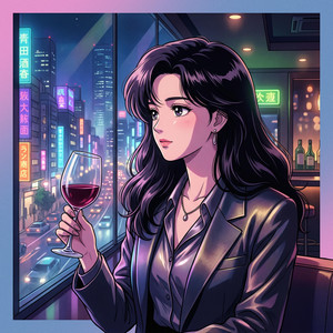 夜桜とネオン｜Neon Spring Flash – City Pop for Blooming Nights