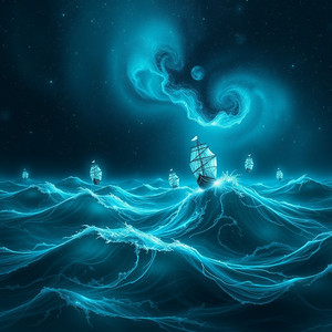 Blue Secret by Electric Vessel