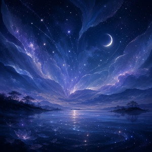 Ethereal Night Sky by Dreamed Moon