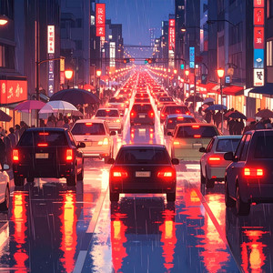 Slow Traffic by Quantum Drive