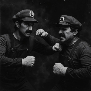 Luigi Clash Mario by Internet Dreamers, Norman