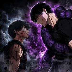 Toji vs Maki (El chambeador) by Redskull Prime