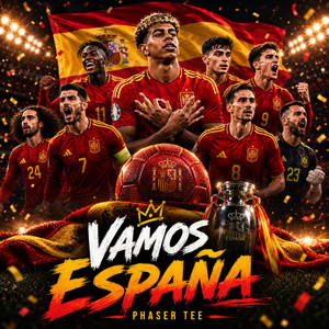 Vamos España - Spain Wins the World Cup by Phaser Tee