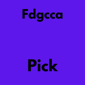 Pick by fdgcca