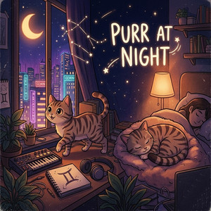 Purr at Night by MiauChill