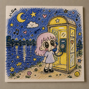 Riverlight Telephone. by Maki On Moon