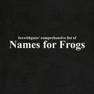 Names for Frogs