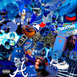 Blue cover